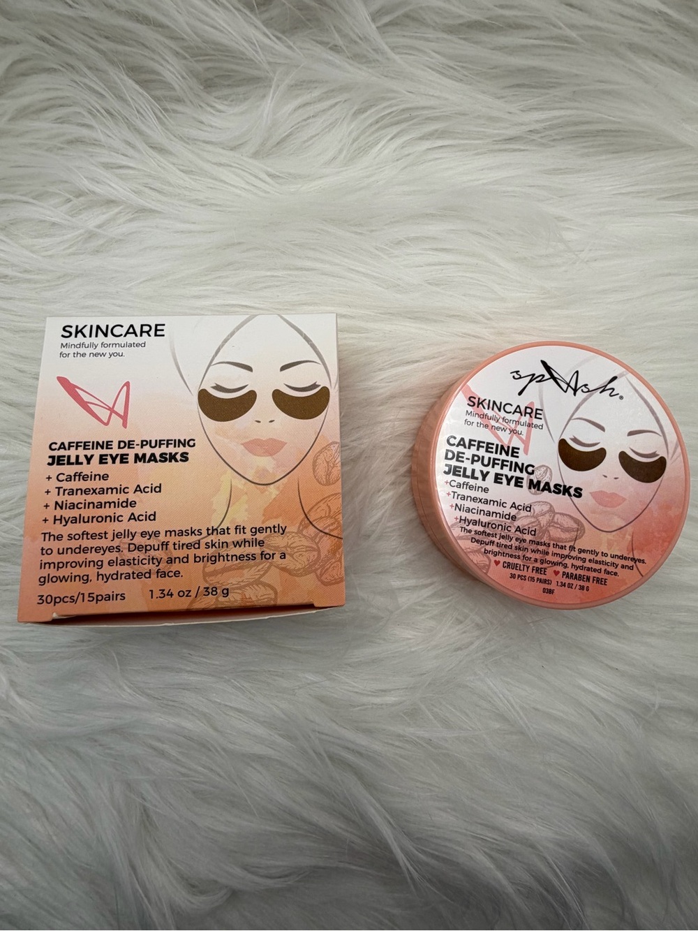 FREE✨Caffeine De-Puffing Jelly Eye Masks
